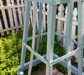 how to build a garden obelisk, Paint them any color