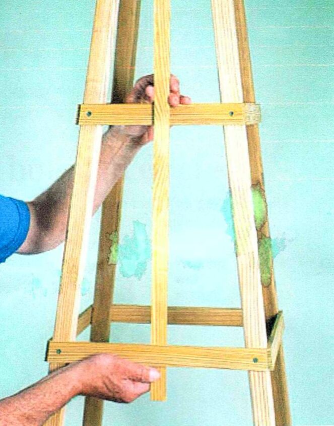 how to build a garden obelisk, Sunset Books