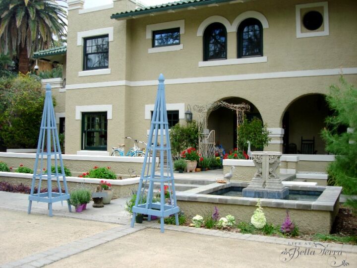 how to build a garden obelisk, French themed party