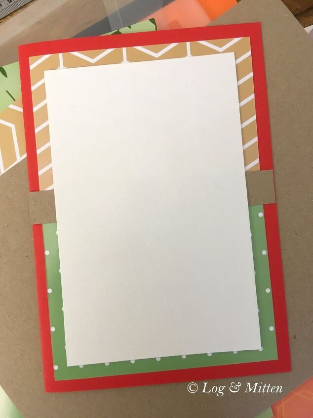 easy christmas card to make this holiday season