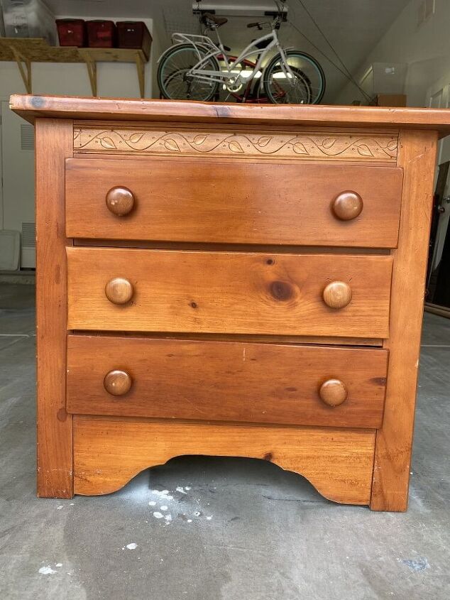 from outdated little dresser to fabulous apothecary cabinet