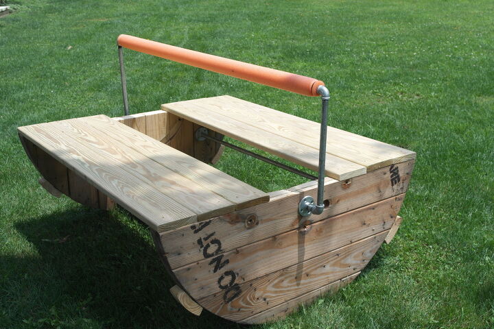 s 25 backyard ideas that ll make your kids summer, A cable spool seesaw