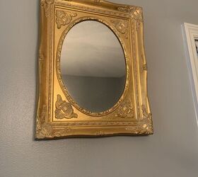 This has got to be one of the most stunning ways to upgrade an old mirror