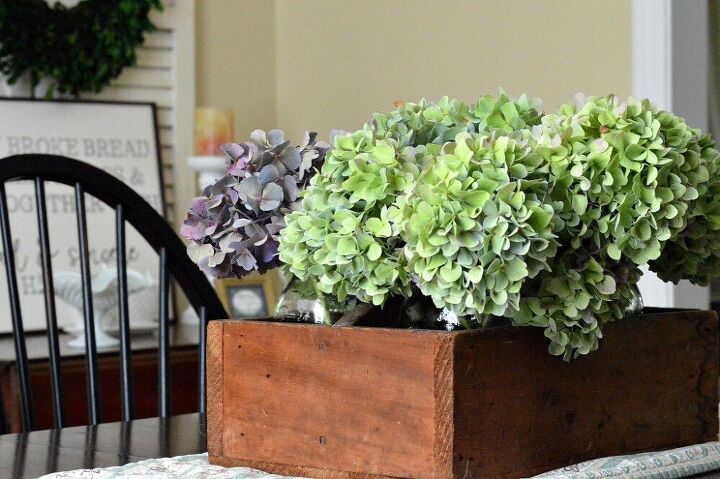 how to dry hydrangeas for fall decorating