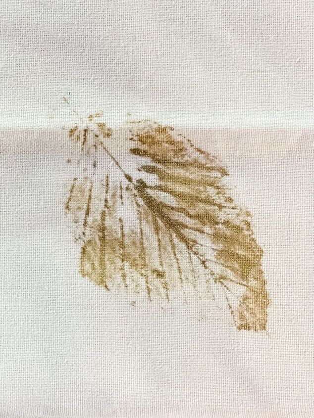 toallas de t con estampado de hojas