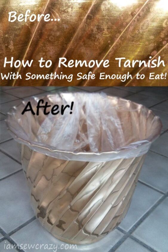 how to remove tarnish using something so safe you can eat it