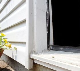 quick and easy repair rotted door sill and frame