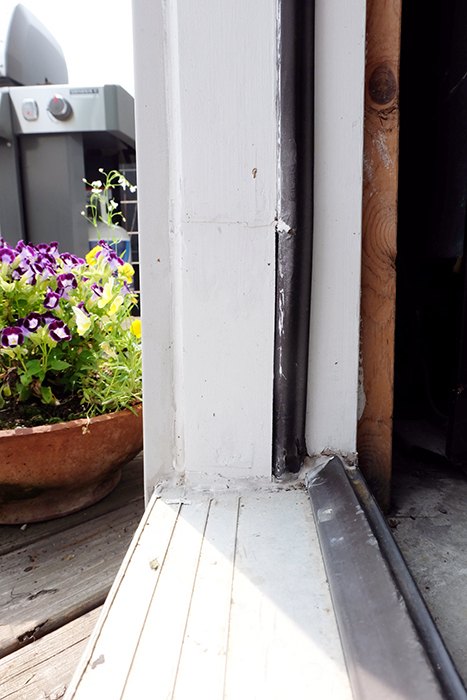 quick and easy repair rotted door sill and frame