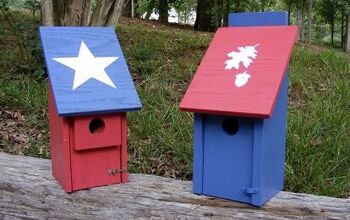 Faça uma casa para pássaros azuis