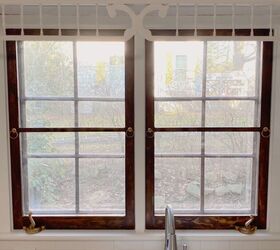 14 ways to upgrade your old windows without replacing them, Stain your frames