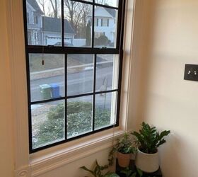 14 ways to upgrade your old windows without replacing them, Darken your window frames