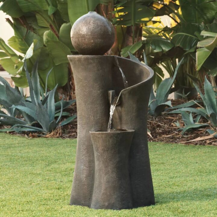 9 fountains and sprinklers that ll make your yard more stylish and fun