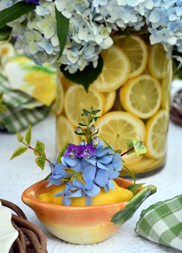 arranjo de flores diy vaso de limo