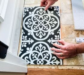 how to install peel and stick vinyl tile over linoleum