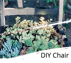 how to make a delightful chair planter garden easy diy