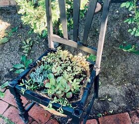 how to make a delightful chair planter garden easy diy