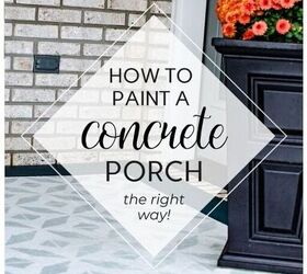 how to paint a concrete porch the right way