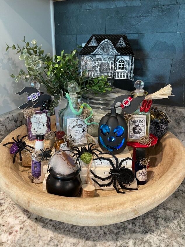 diy dollar tree casa embrujada de halloween