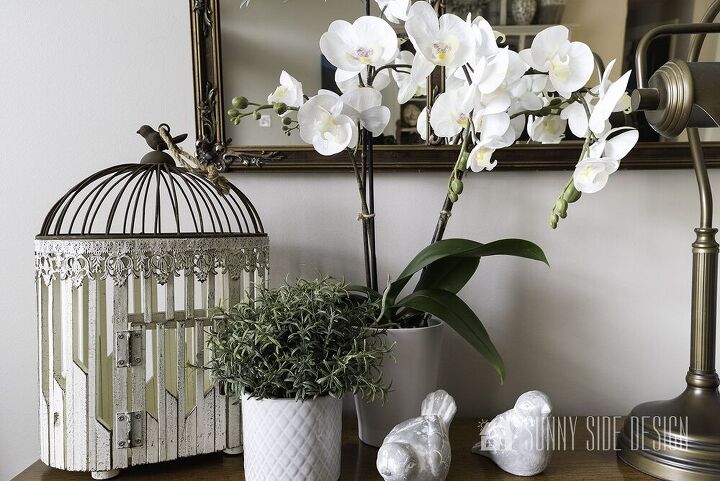 adicione facilmente beleza sua casa com um arranjo de flores diy