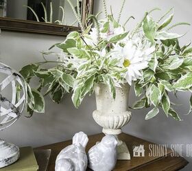 Añade fácilmente belleza a tu casa con un arreglo floral DIY