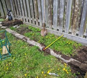 how i expanded my backyard growing space more veggies, Measuring 3 feet