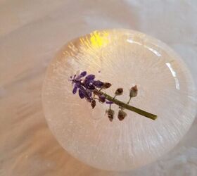 17 cosas locas que puedes hacer con globos, Globos de Agua Florales Congelados