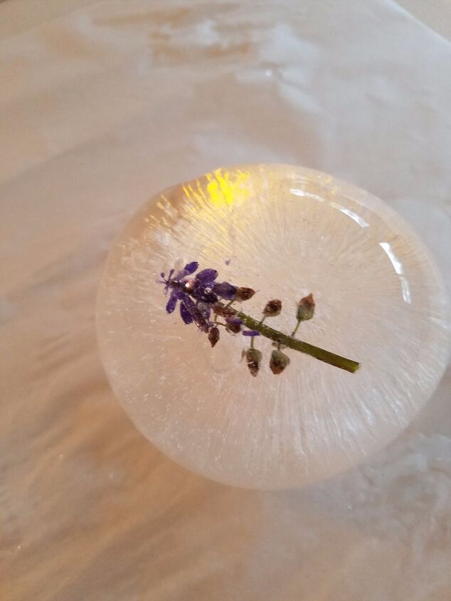 17 cosas locas que puedes hacer con globos, Globos de Agua Florales Congelados