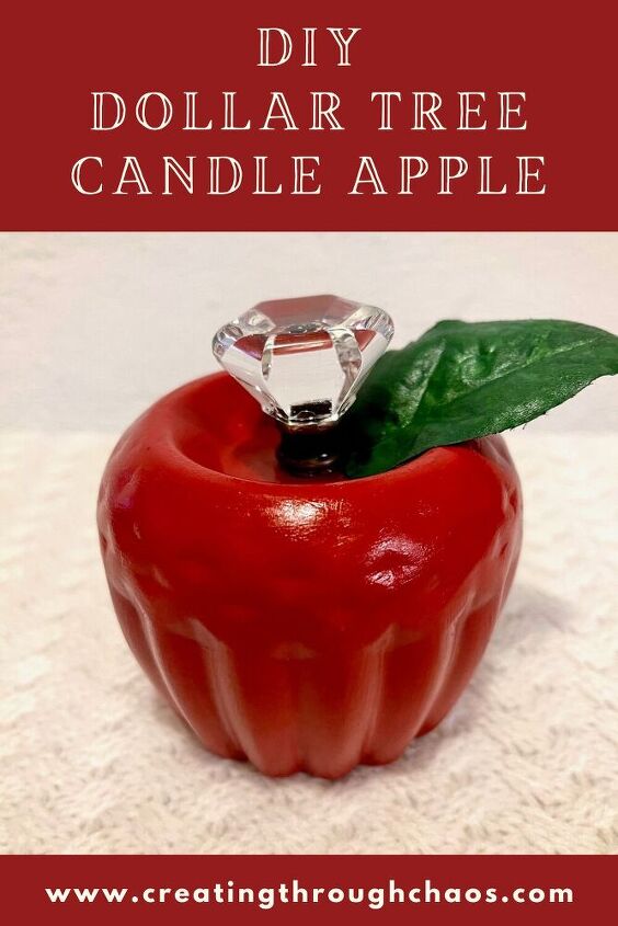 dollar tree candle apple