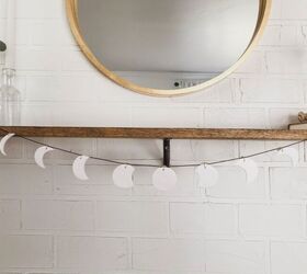 s 16 gorgeous things any amateur can make using clay, This Bohemian moon phase wall hanging