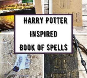 harry potter inspired book of spells