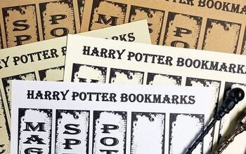 Puntos de libro imprimibles inspirados en Harry Potter
