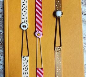 quick easy ribbon bookmarks