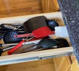 s 25 storage hacks that will instantly declutter your kitchen, Organizing Decluttering Tricks