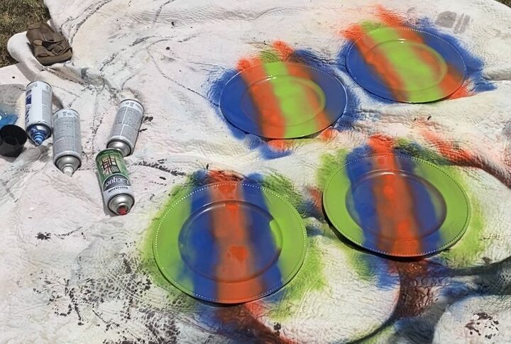 summer paint splatter charger