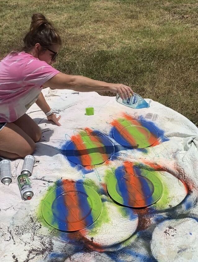 summer paint splatter charger