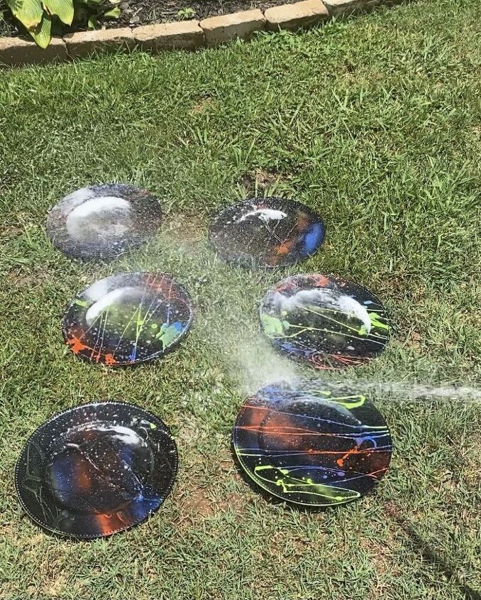 summer paint splatter charger