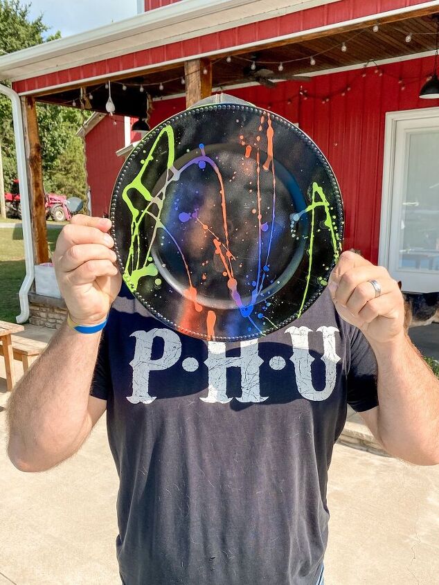 summer paint splatter charger