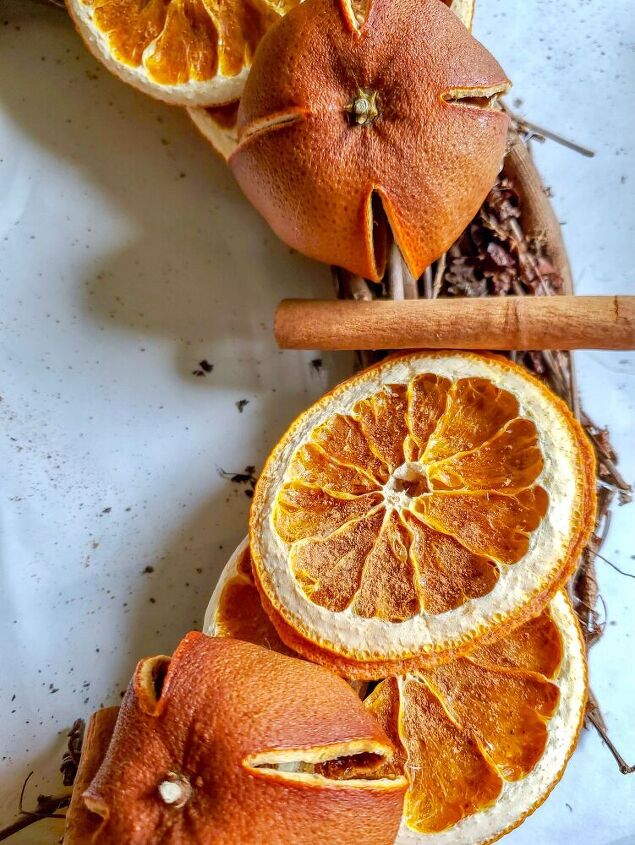 cmo hacer una corona de naranjas secas y sorteo