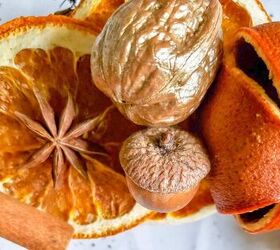 how to make a dried orange wreath giveaway