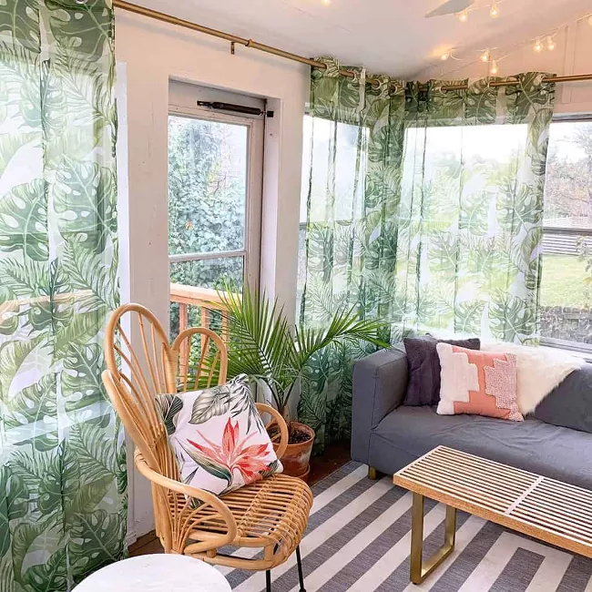 s 17 outdoor weekend updates that are worth your time, Transform your sun porch into an oasis