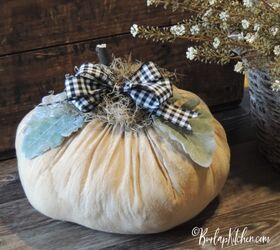 flour sack pumpkin