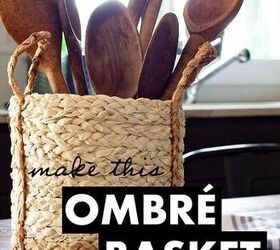 how to make an ombre basket