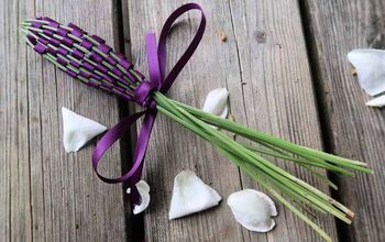 How to Make a Lavender Wand From Fresh Lavender