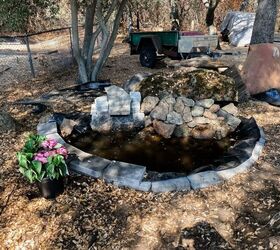 diy pond and waterfall tutorial solar powered