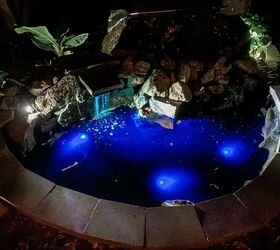tutorial diy lagoa e cachoeira solar powered