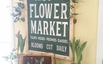 DIY Cartel de Mercado de Flores