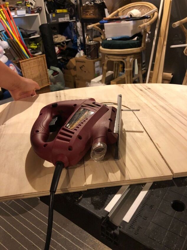 upcycled crib into bathroom vanity