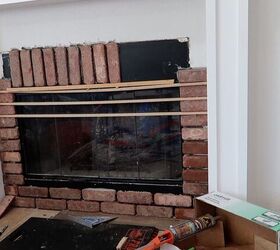 fireplace makeover pt 2 baby got brick