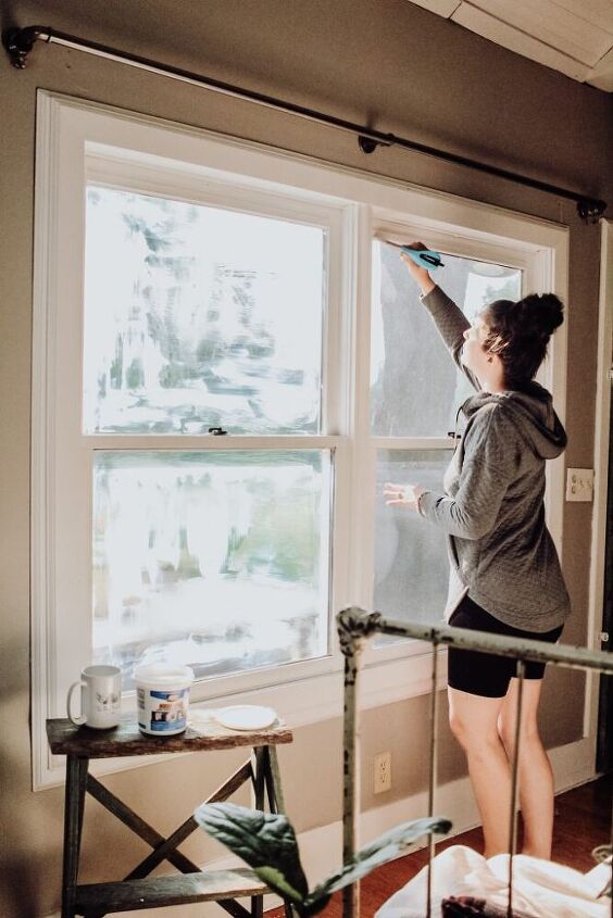 the easiest way to paint your wood windows