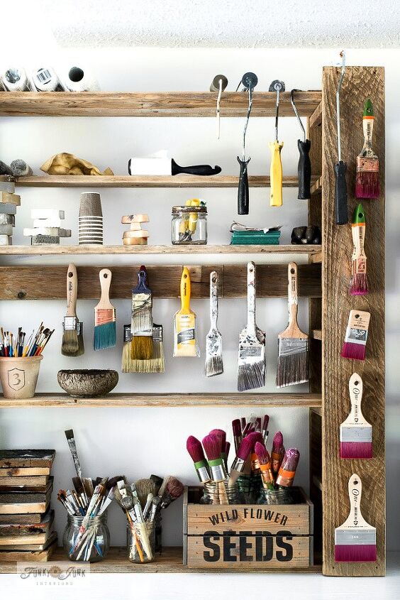build easy wood shelving with this special secret for free